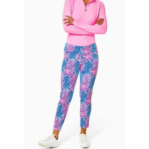 Lilly Pulitzer Pink and Blue Patterned Joggers